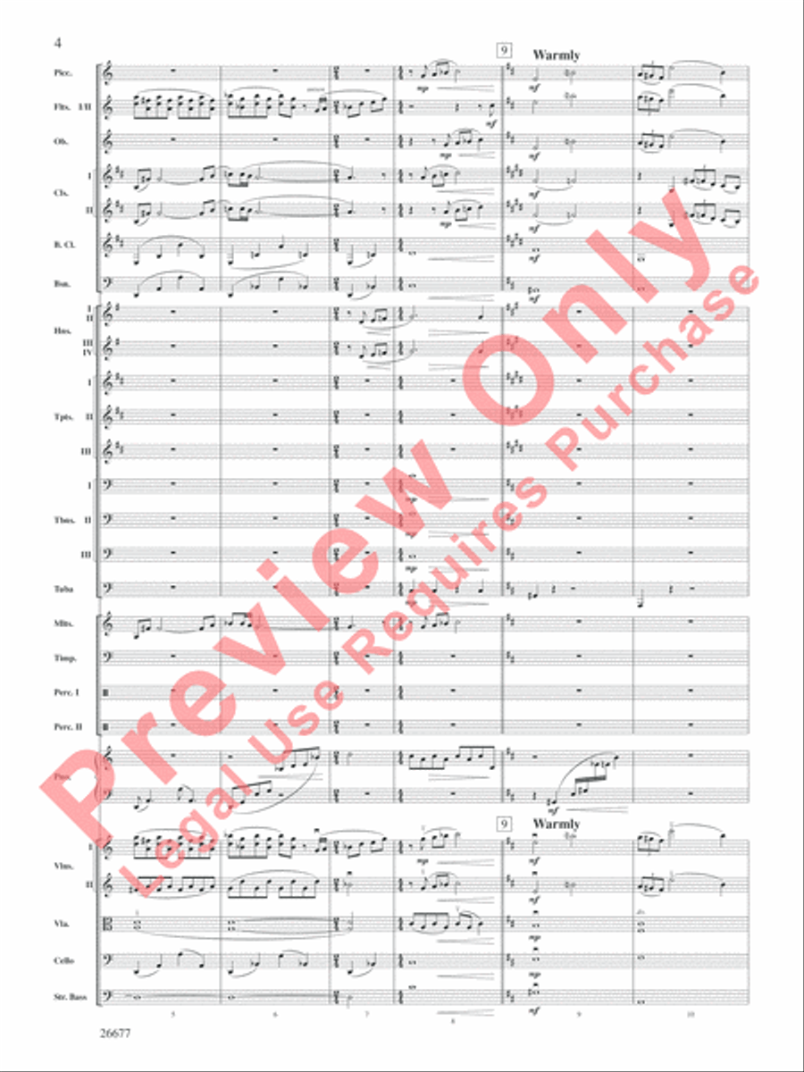 Star Wars Epic -- Part II, Suite from the Full Orchestra scores gallery preview page 5