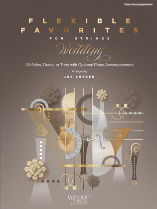 Flexible Favorites for Strings: Wedding - Piano Accompaniment