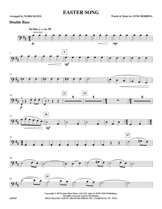 Easter Song - Double Bass