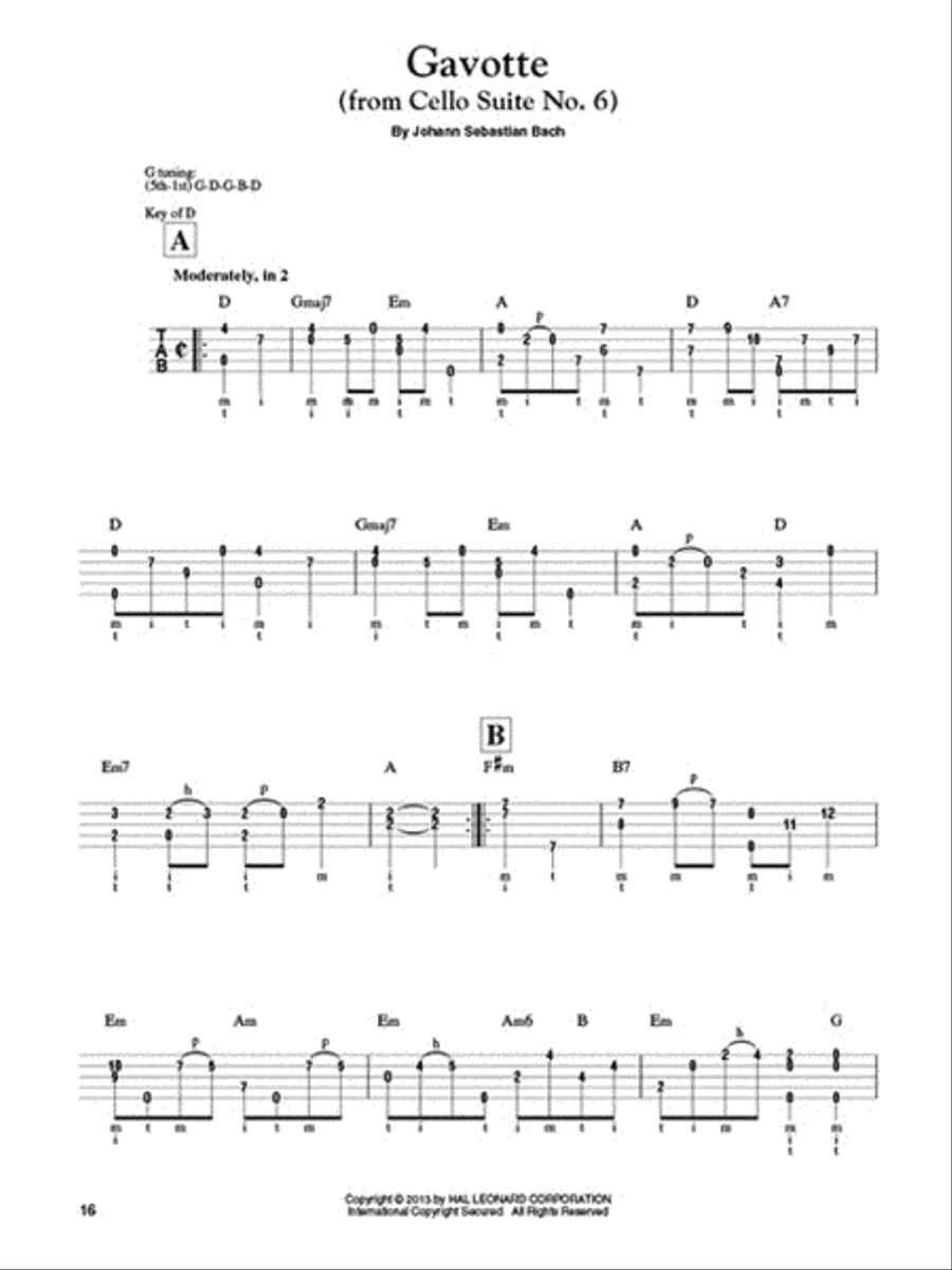 Bach for Banjo Banjo scores gallery preview page 4