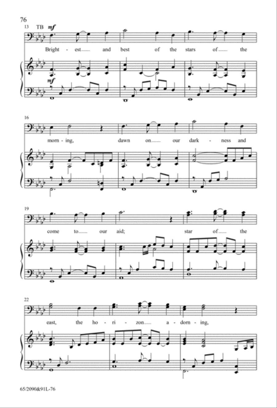 The Glory of Christmas - SATB with Performance CD 4-Part scores gallery preview page 37