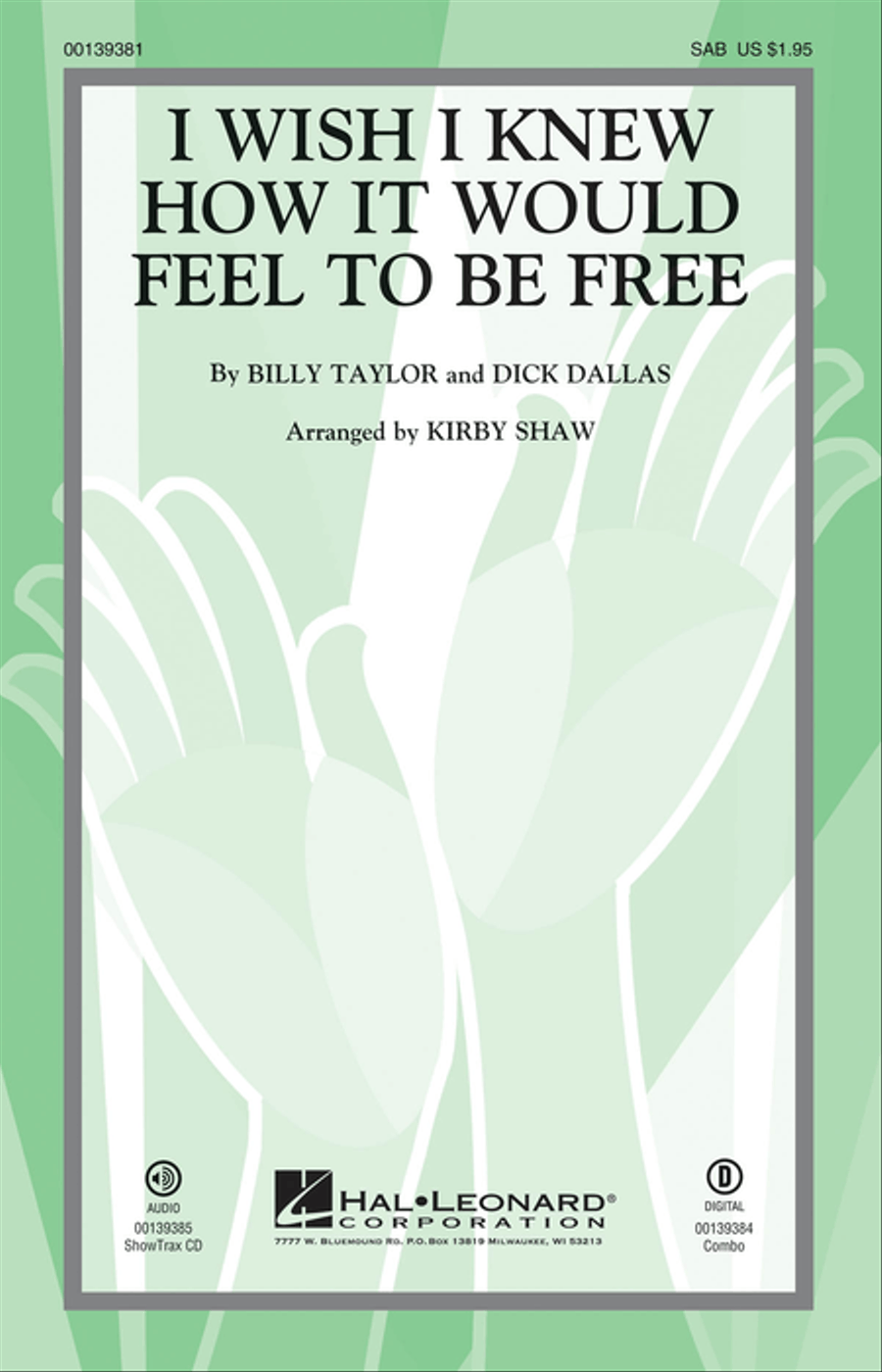 I Wish I Knew How It Would Feel to be Free 4-Part scores gallery preview page 1