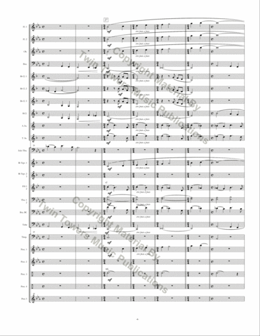 Seminar Seminar Concert Band scores gallery preview page 6