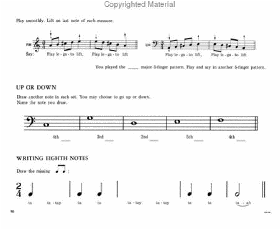 Music Pathways - Piano Activities B Piano Method scores gallery preview page 4