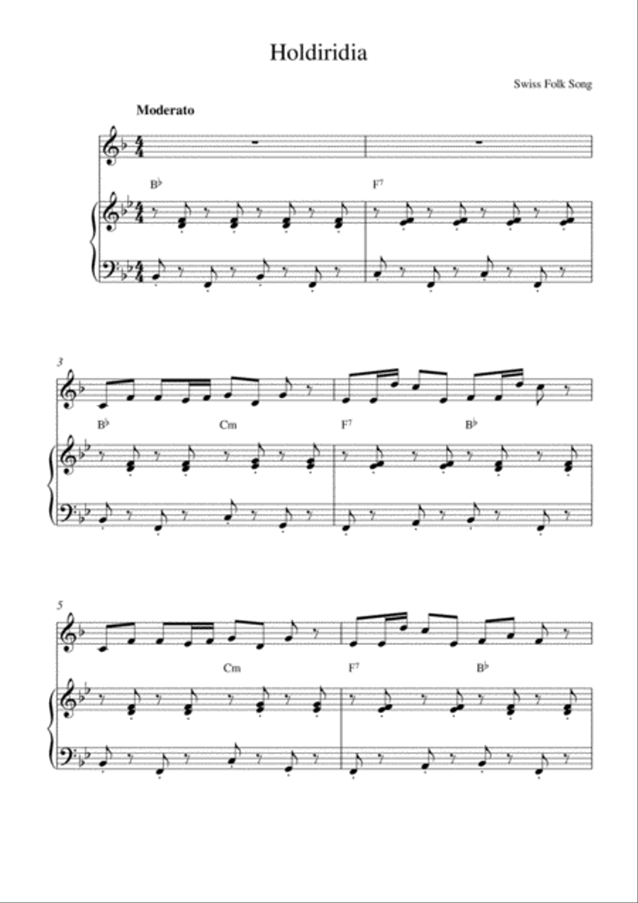 Holdiridia English Horn scores gallery preview page 1
