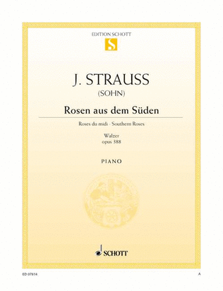 Book cover for Roses from the South Waltz, Op. 388