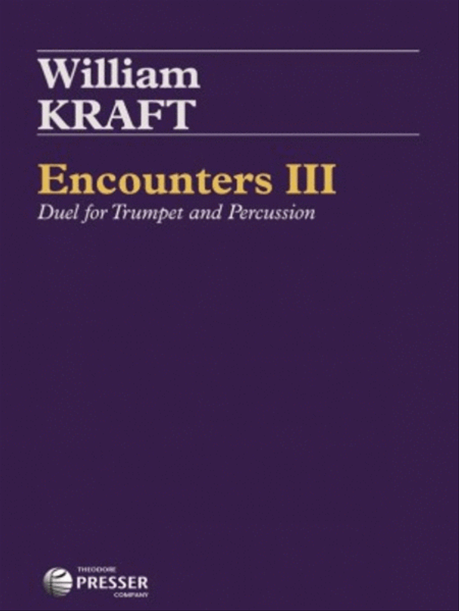 Encounters III Chamber Music scores gallery preview page 1