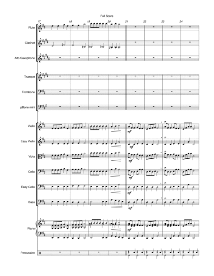 Traffic Jam Full Orchestra scores gallery preview page 3