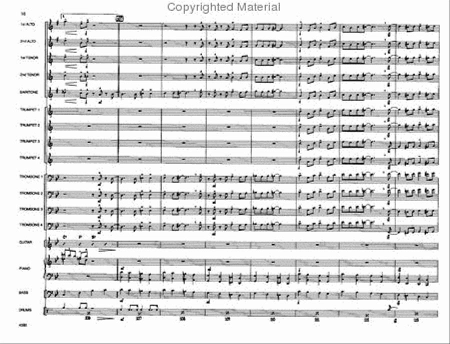 What Can I Tell You? Jazz Ensemble scores gallery preview page 15