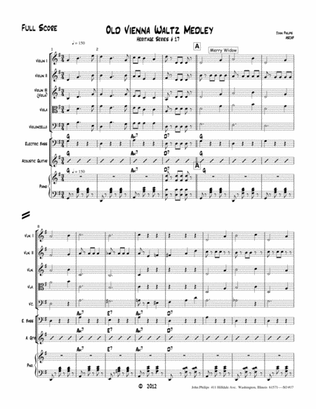"Old Vienna Waltz Medley"-----String Orchestra-----Heritage Series # 17