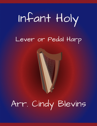 Book cover for Infant Holy, for Lever or Pedal Harp