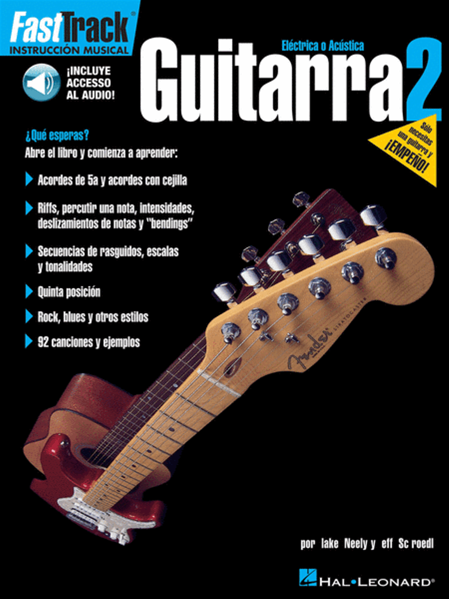 FastTrack Guitar Method – Spanish Edition – Book 2 Guitar scores gallery preview page 1