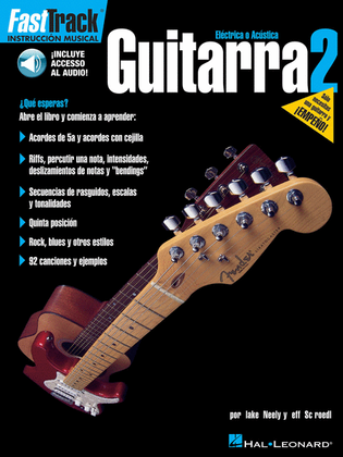 FastTrack Guitar Method – Spanish Edition – Book 2