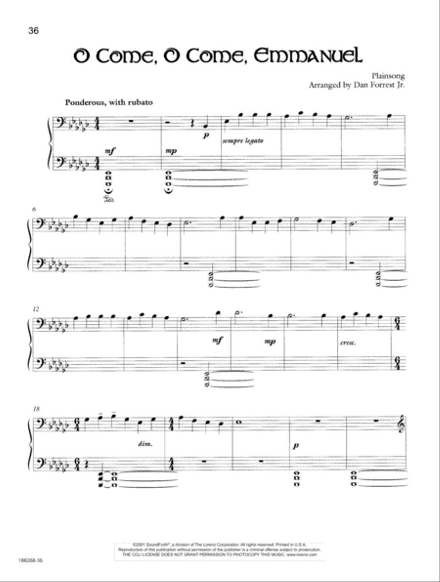 Prepare Him Room - Book and Listening CD Piano Solo scores gallery preview page 22