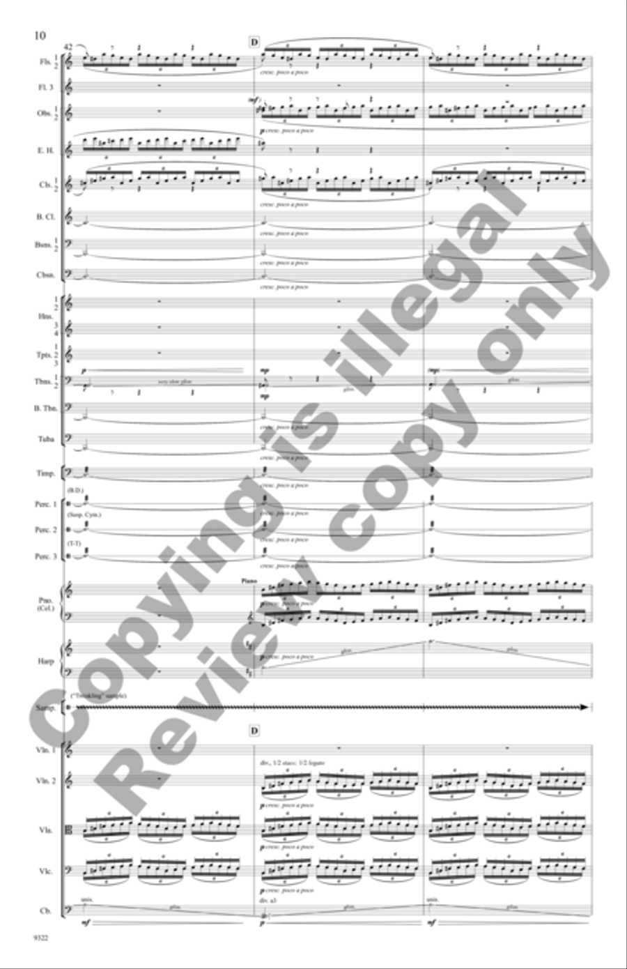 Voyager 130 (Additional Full Score) Full Orchestra scores gallery preview page 11