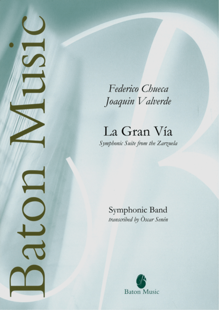 La Gran Vía Concert Band scores gallery preview page 1