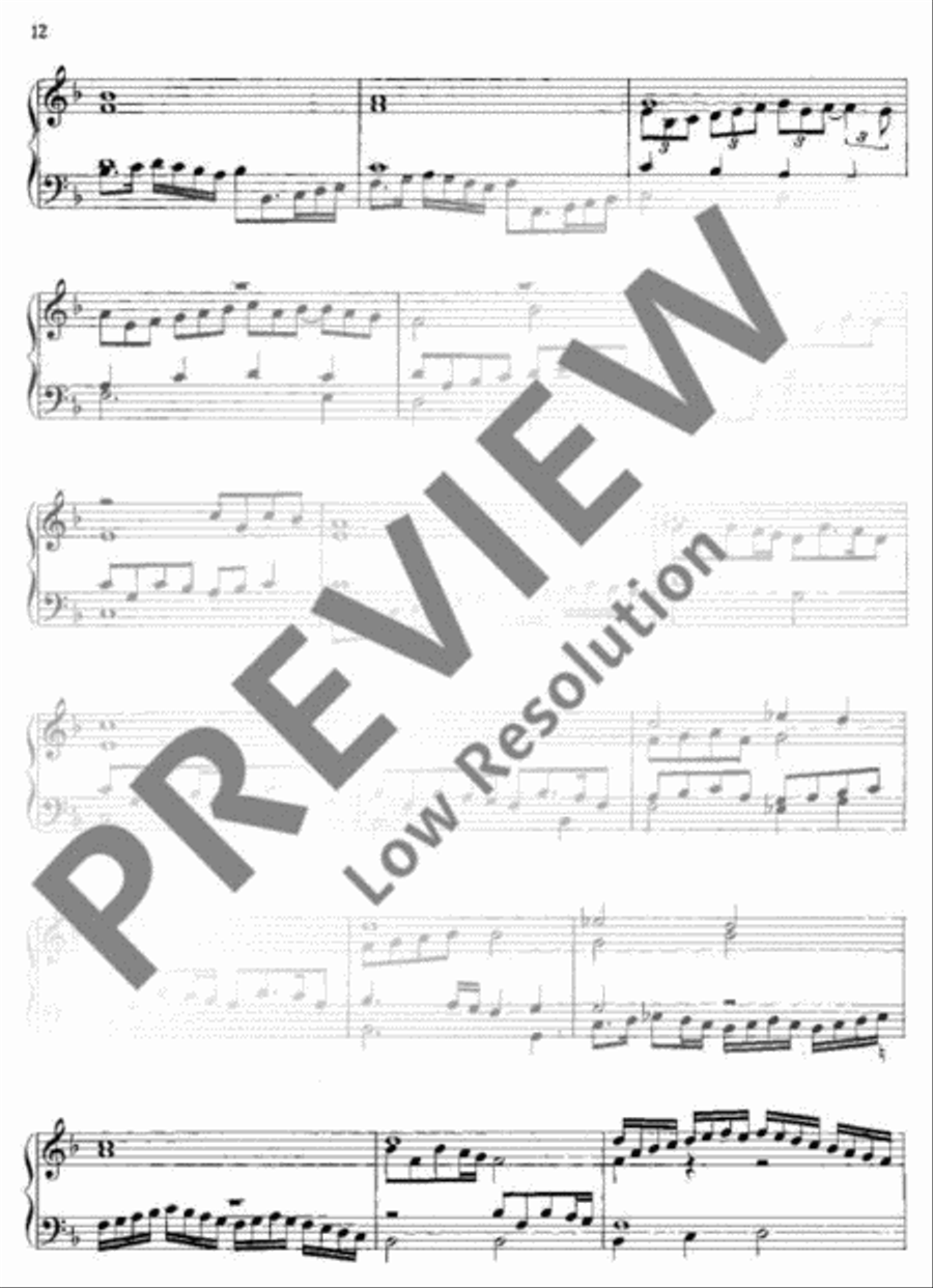 Four Susanas Harp scores gallery preview page 17
