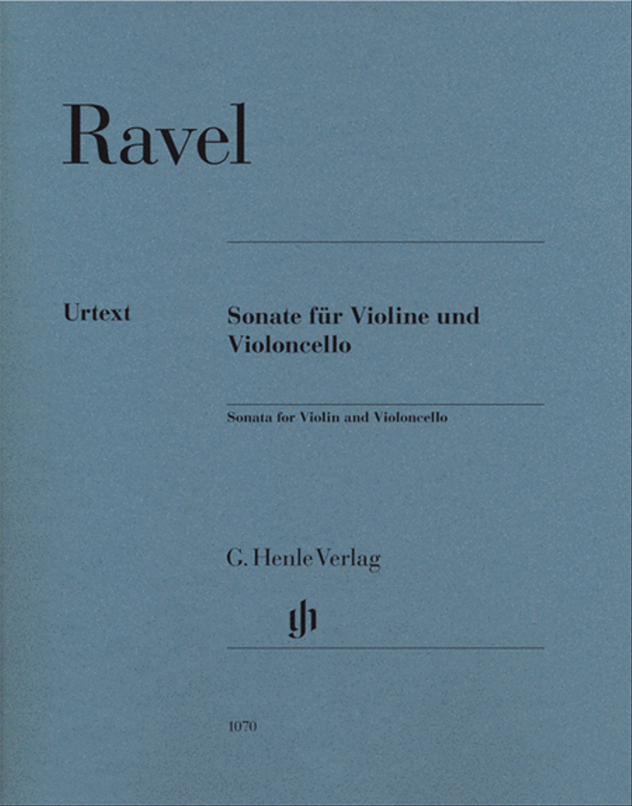 Sonata for Violin and Violoncello Cello scores gallery preview page 1