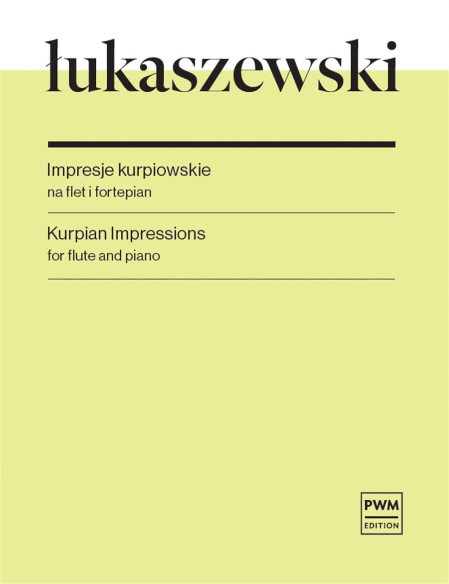 Kurpian Impressions For Flute And Piano
