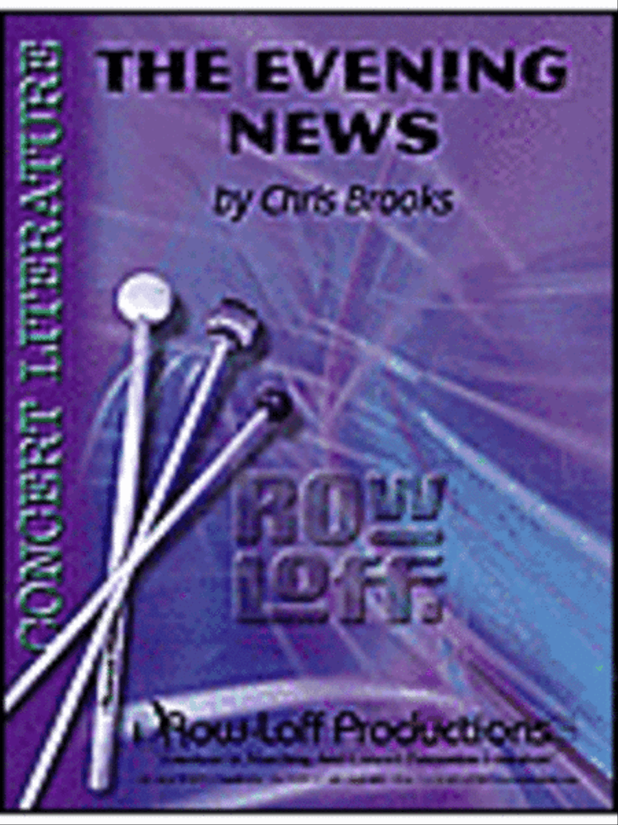 Evening News, The Evening News, The Percussion Ensemble scores gallery preview page 1