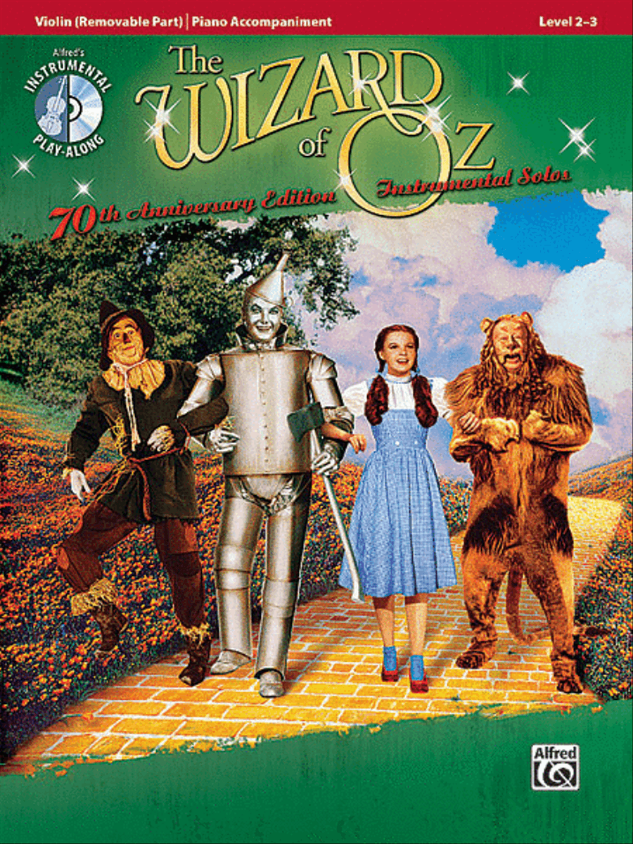 The Wizard of Oz Instrumental Solos for Strings String Orchestra scores gallery preview page 1