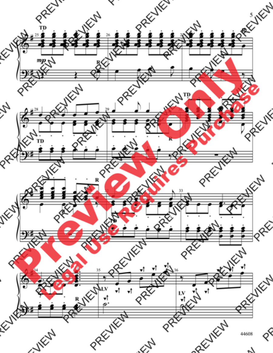 Puer Nobis Handbell Choir scores gallery preview page 5