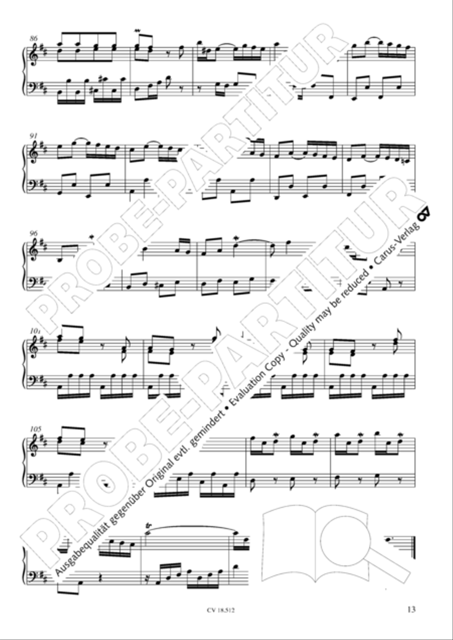 Six Suites Six Suites Harpsichord scores gallery preview page 14