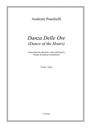 Book cover for Dance of the Hours for violin & harp