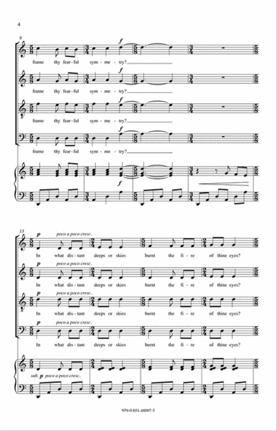 The Tiger 4-Part scores gallery preview page 3