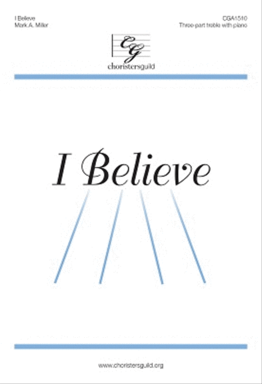 I Believe (SSA) SSA scores gallery preview page 1