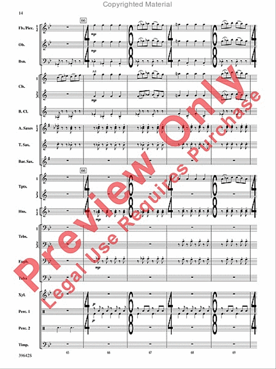 Chroma Concert Band scores gallery preview page 15