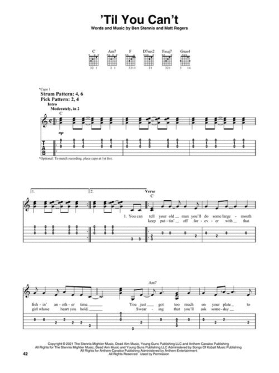 Top Hits of 2022 Electric Guitar scores gallery preview page 6