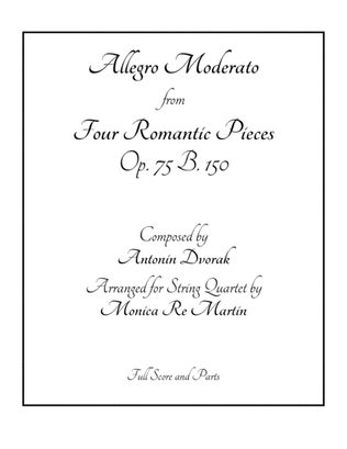 Allegro Moderato from Four Romantic Pieces