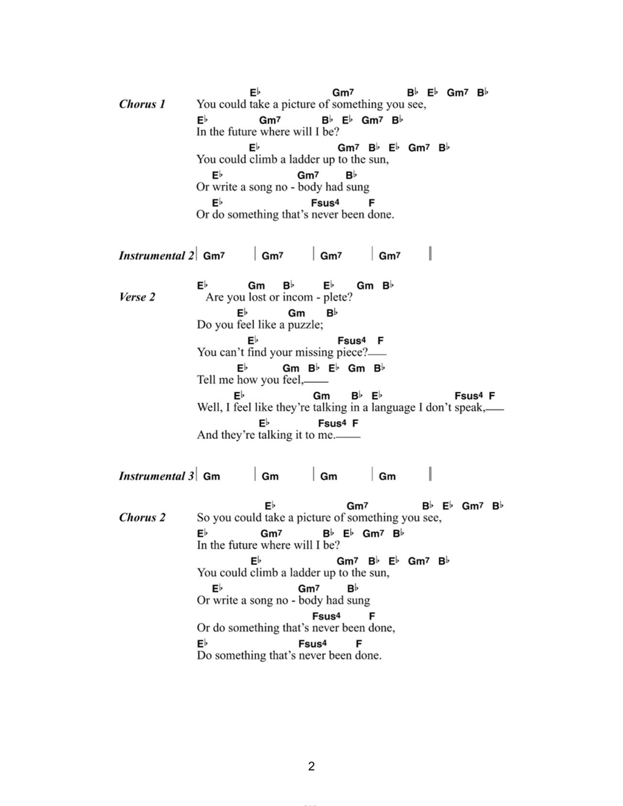 Talk Easy Guitar scores gallery preview page 2