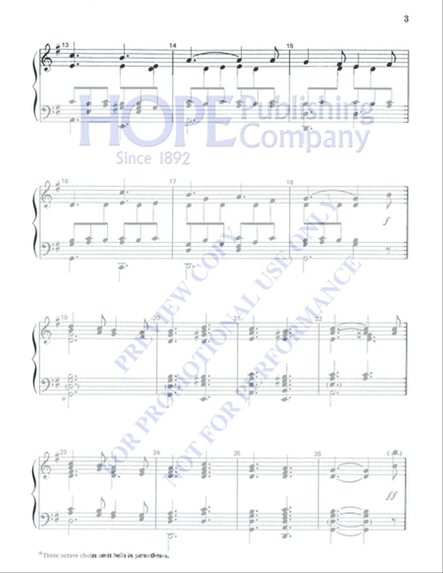Venite Adoremus 5-Octaves scores gallery preview page 3