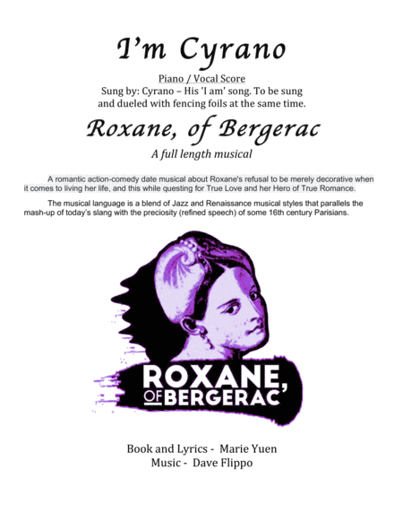 I'M CYRANO - from "Roxane, of Bergerac" - a full length musical image number null