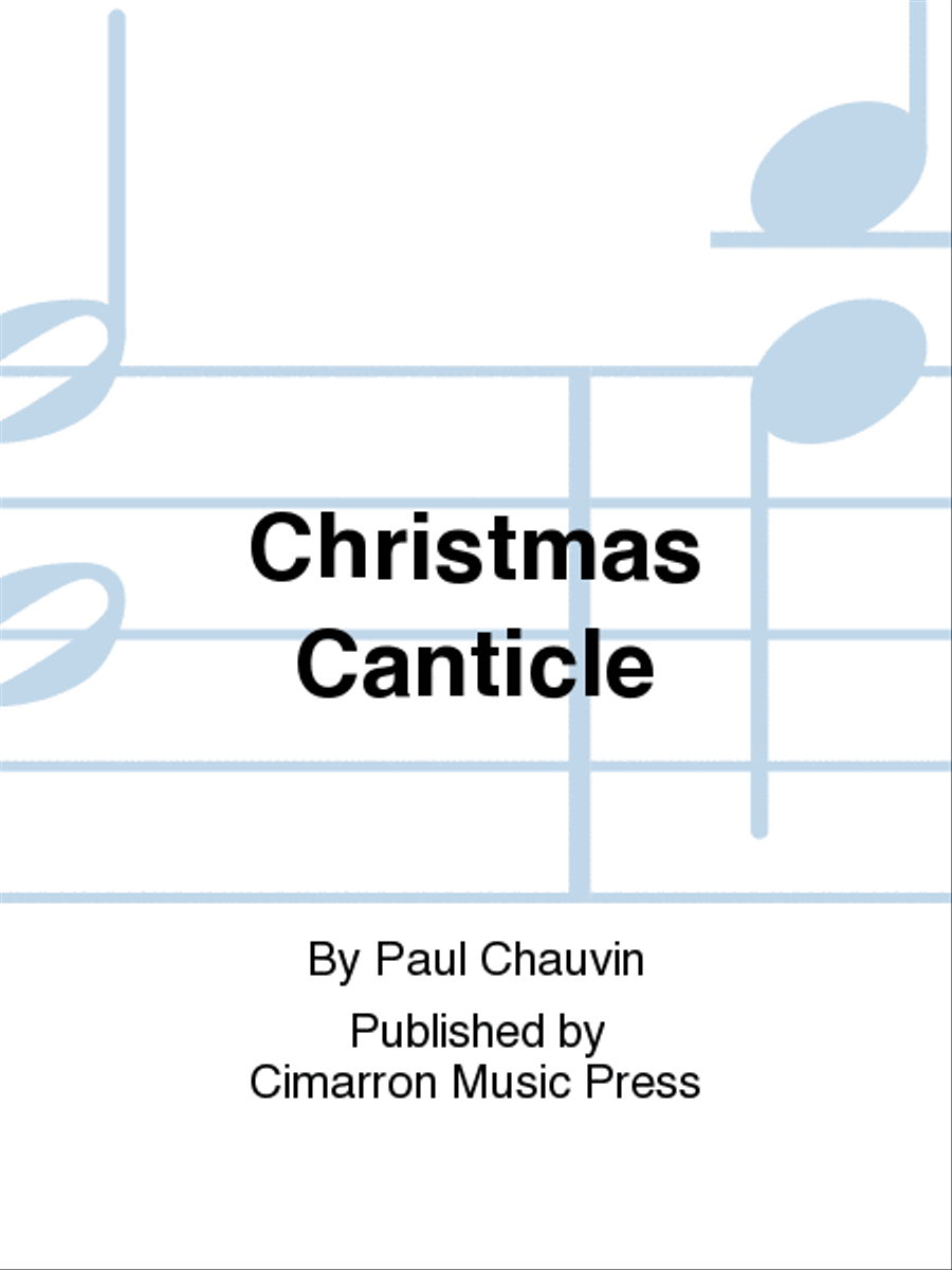 Christmas Canticle Christmas Canticle School and Community scores gallery preview page 1
