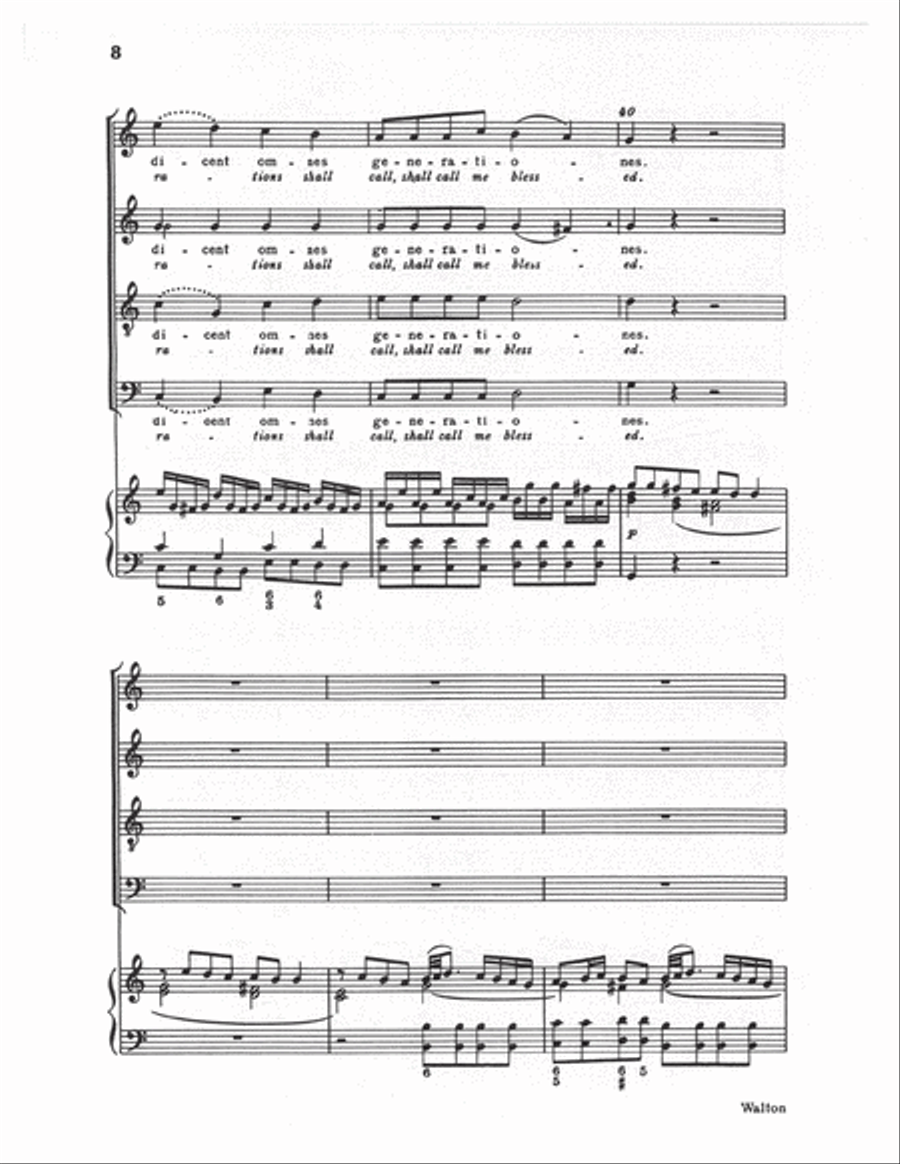 Magnificat (SATB - Vocal Score) 4-Part scores gallery preview page 7