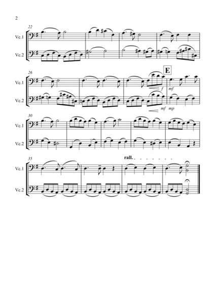 Pie Jesu (from Requiem) for Cello Duet image number null