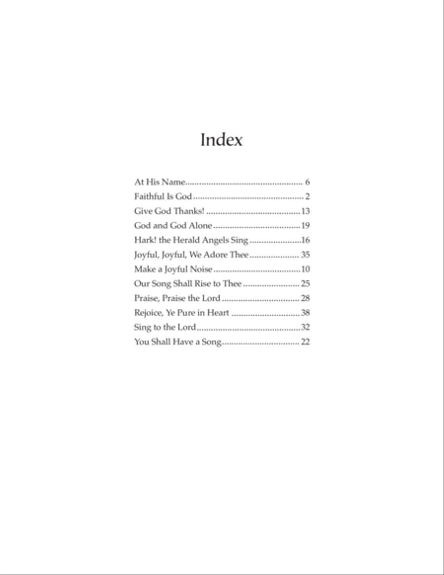 Worship Openers: Introits that Work!, Vol. 2 4-Part scores gallery preview page 3