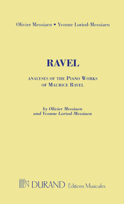 Book cover for Analyses of the Piano Works of Maurice Ravel