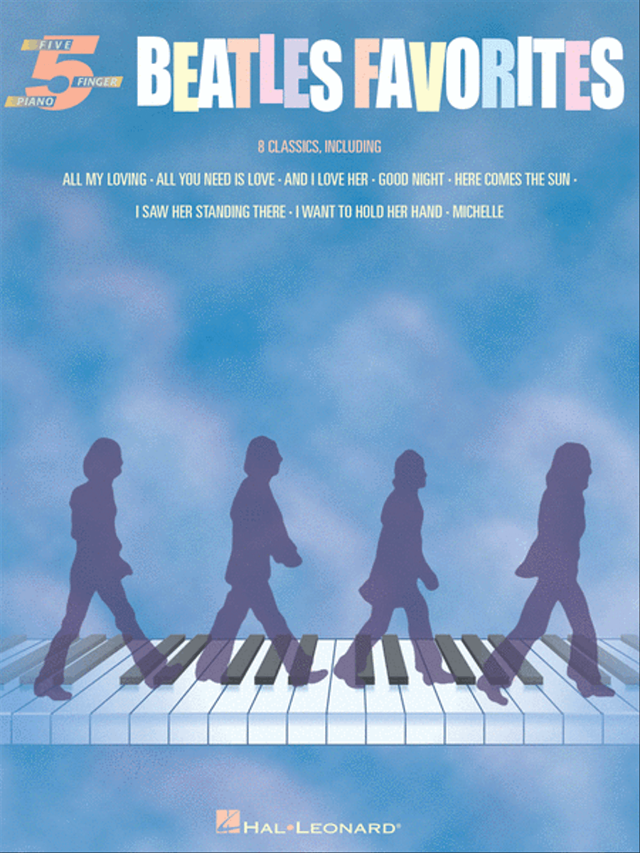 Beatles Favorites Easy Piano scores gallery preview page 1