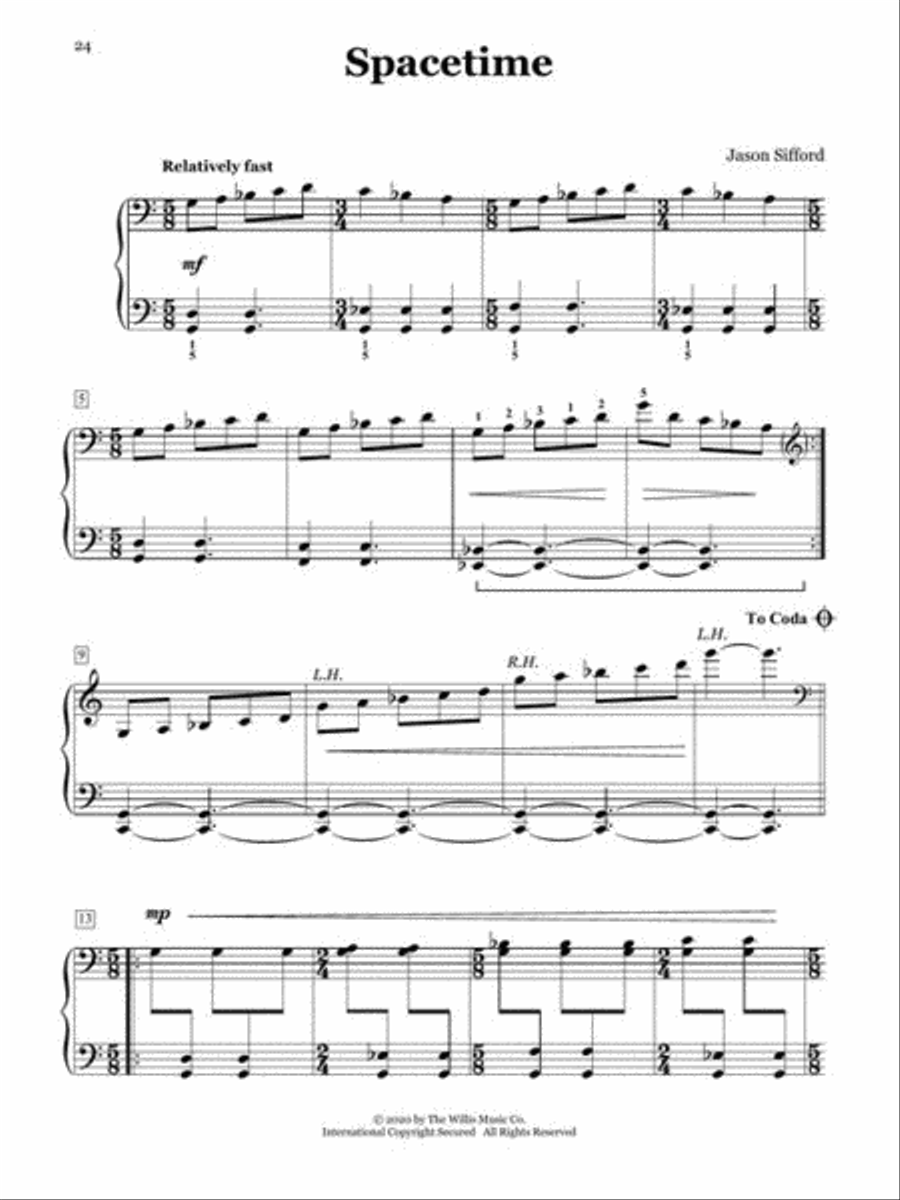 Weightless Easy Piano scores gallery preview page 6