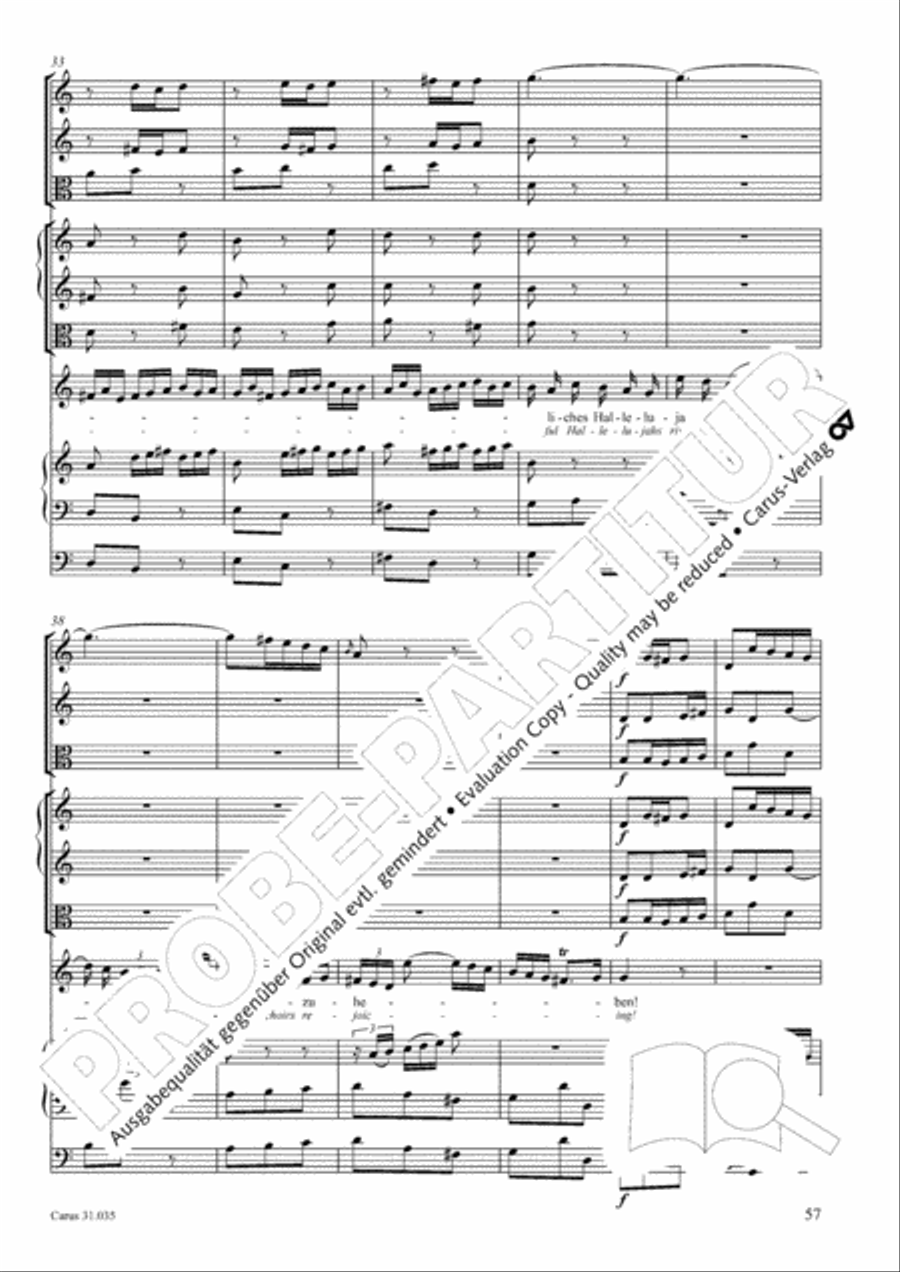 Soul and spirit are astounded (Geist und Seele wird verwirret) English Horn scores gallery preview page 58