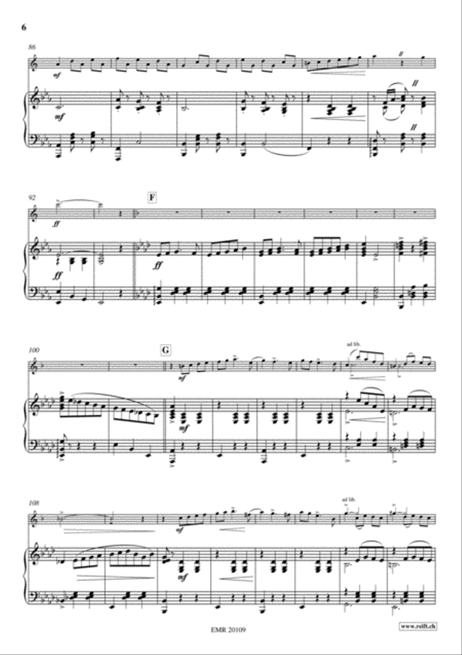 La Petite Suzanne Alto Saxophone scores gallery preview page 6