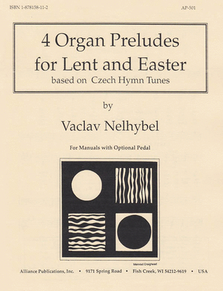 Four Organ Preludes For Lent & Easter