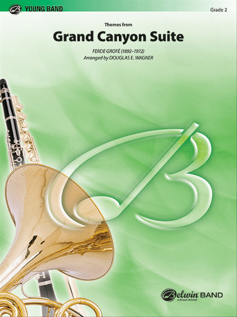 Grand Canyon Suite, Themes from Concert Band scores gallery preview page 1
