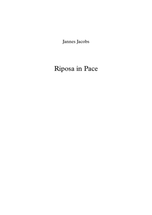 Riposa in pace for fanfare by Jannes Jacobs