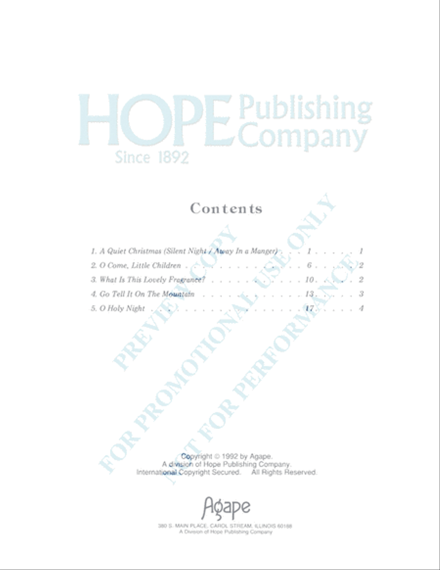 Five Duets for Christmas Five Duets for Christmas Percussion scores gallery preview page 2