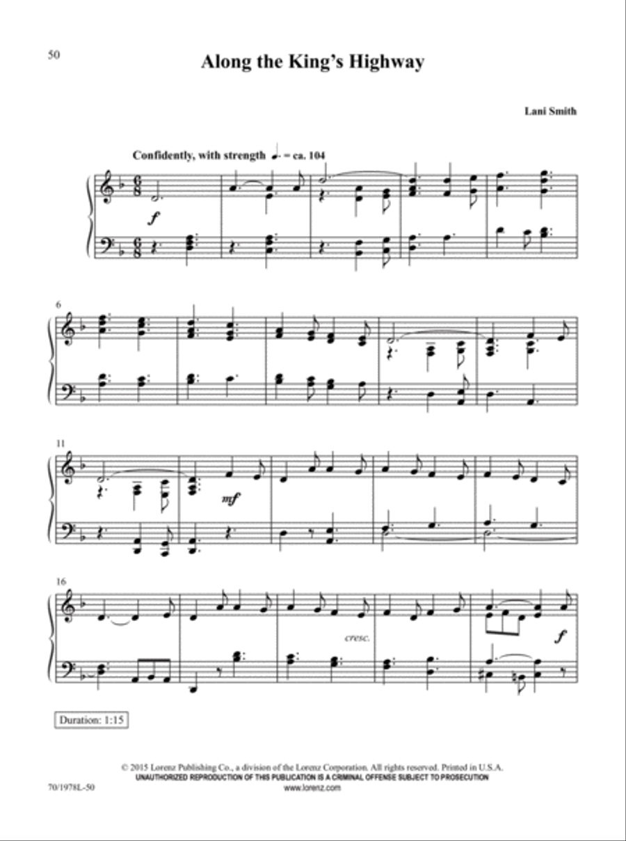 The Church Pianist's Library, Vol. 18 Piano Solo scores gallery preview page 18